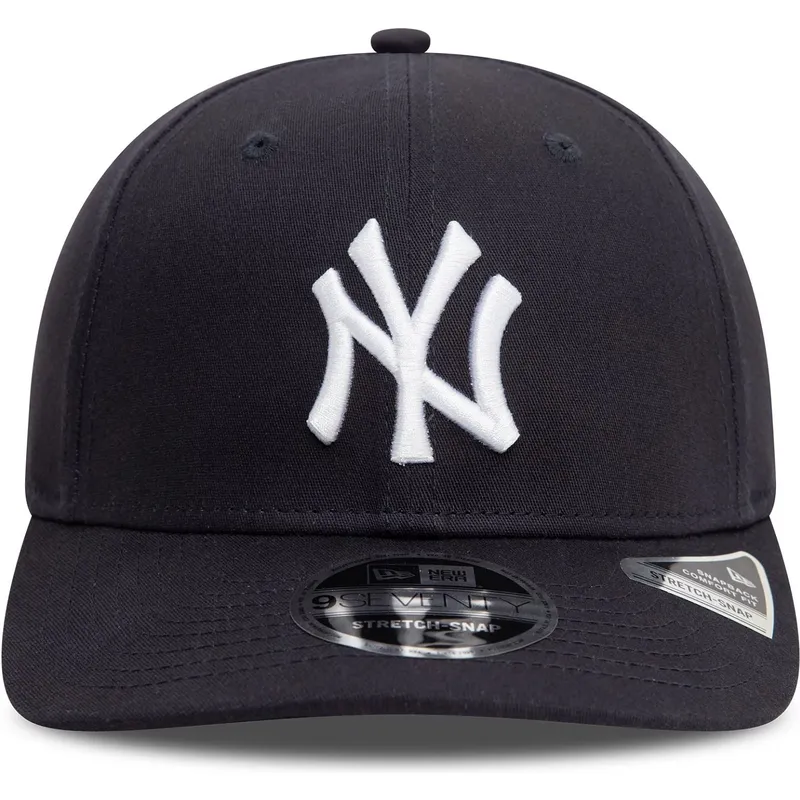 siltovka-zaoblena-tmavomodra-snapback-9seventy-stretch-snap-new-york-yankees-mlb-new-era