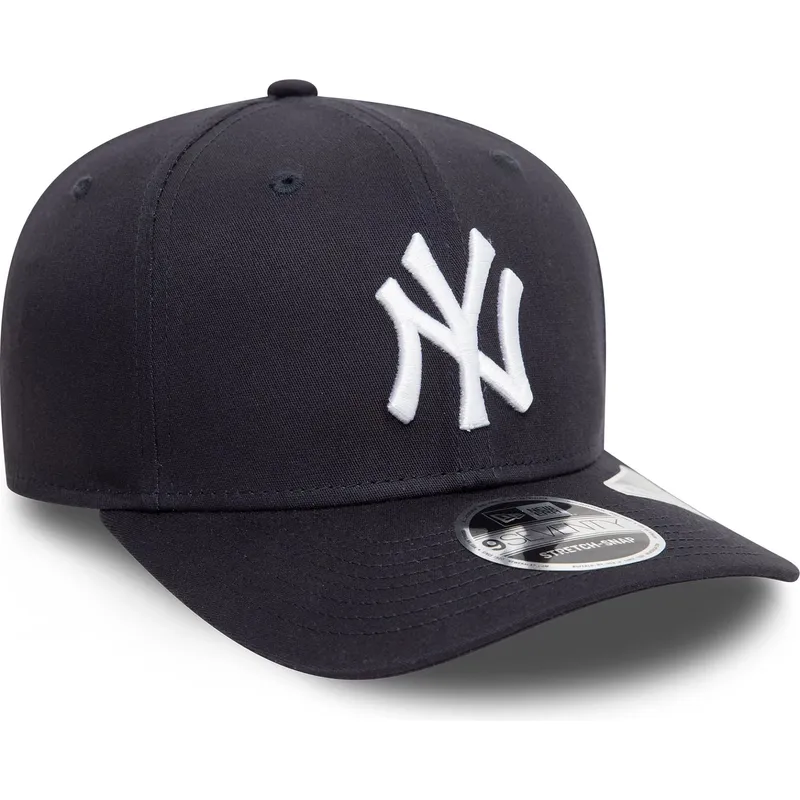 siltovka-zaoblena-tmavomodra-snapback-9seventy-stretch-snap-new-york-yankees-mlb-new-era