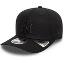 siltovka-zaoblena-cierna-snapback-9seventy-stretch-snap-new-york-yankees-mlb-new-era