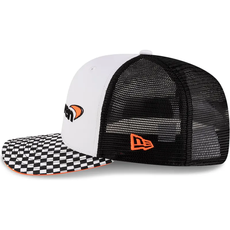 siltovka-rovna-cierna-snapback-9fifty-checkered-visor-mclaren-racing-formula-1-new-era