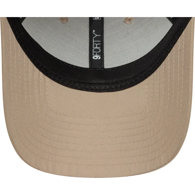 cap-zaoblena-brown-adjustable-strap-claro-9forty-flawless-new-york-yankees-mlb-new-era cap-zaoblena-brown-adjustable-strap-claro-9forty-flawless-new-york-yankees-mlb-new-era