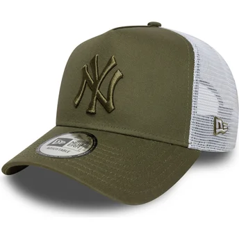 Cap zaoblená green snapback A Frame League Essential New York Yankees MLB New Era