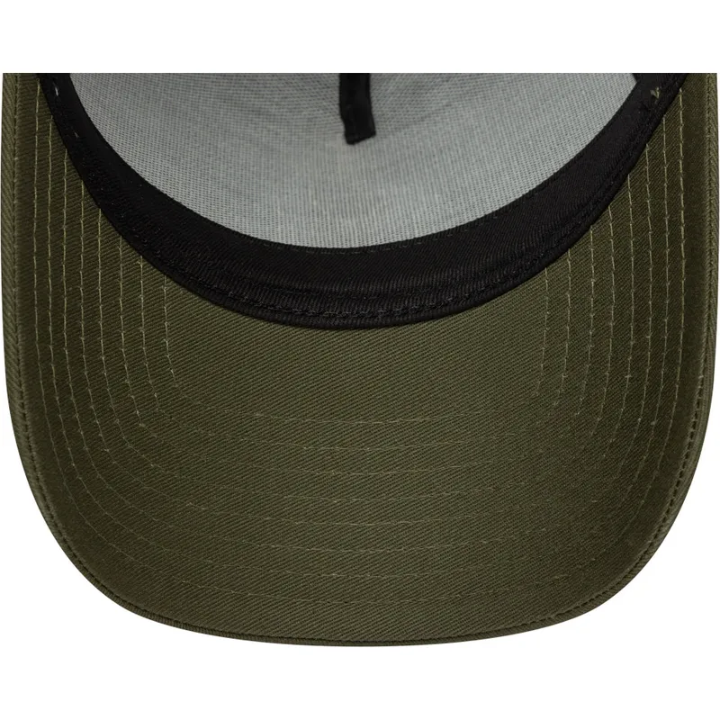 cap-zaoblena-green-snapback-a-frame-league-essential-new-york-yankees-mlb-new-era