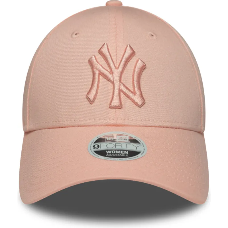 siltovky-zaoblena-ruzova-nastavitelny-pasik-9forty-league-essential-new-york-yankees-mlb-new-era