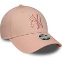 siltovka-zaoblena-ruzova-nastavitelny-9forty-league-essential-new-york-yankees-mlb-new-era