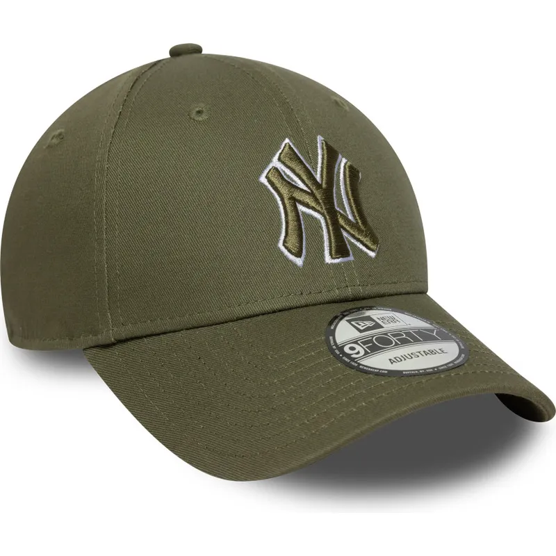 siltovky-zaoblena-zelena-nastavitelny-pasik-9forty-outline-new-york-yankees-mlb-new-era