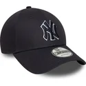 siltovky-zaoblena-tmavomodra-nastavitelny-pasik-9forty-outline-new-york-yankees-mlb-new-era