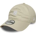 siltovka-zaoblena-bezova-nastavitelny-9twenty-mini-new-york-yankees-mlb-new-era