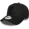 siltovky-zaoblena-cierna-snapback-e-frame-essential-las-vegas-raiders-nfl-new-era