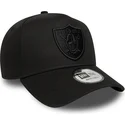 cap-zaoblena-black-snapback-e-frame-essential-las-vegas-raiders-nfl-new-era