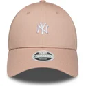 siltovka-zaoblena-ruzova-nastavitelny-9forty-mini-new-york-yankees-mlb-new-era