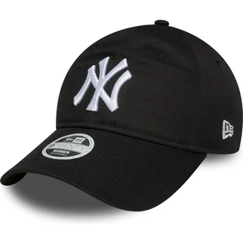 Cap zaoblená black adjustable strap 9TWENTY League Essential New York Yankees MLB New Era