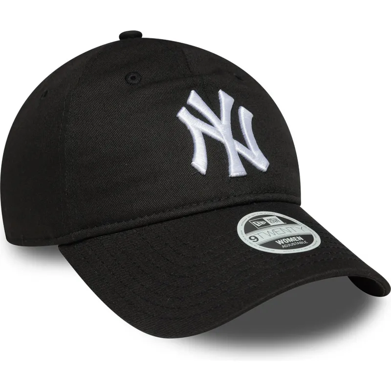siltovky-zaoblena-cierna-nastavitelny-pasik-9twenty-league-essential-new-york-yankees-mlb-new-era