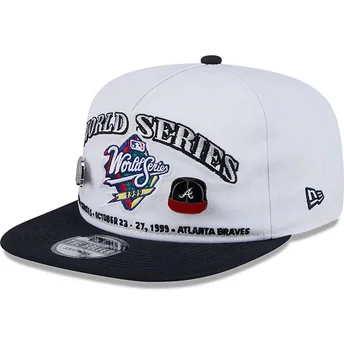 Šiltovky rovná čierna snapback Golfer Championship Pin New York Yankees & Atlanta Braves MLB New Era