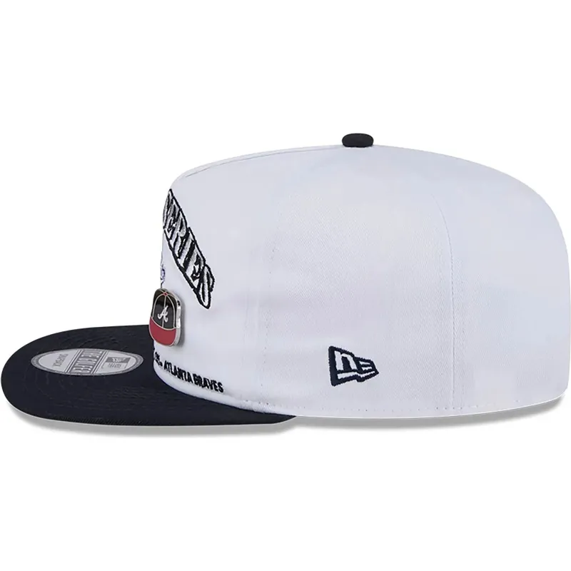 cap-rovna-black-snapback-golfer-championship-pin-new-york-yankees-atlanta-braves-mlb-new-era