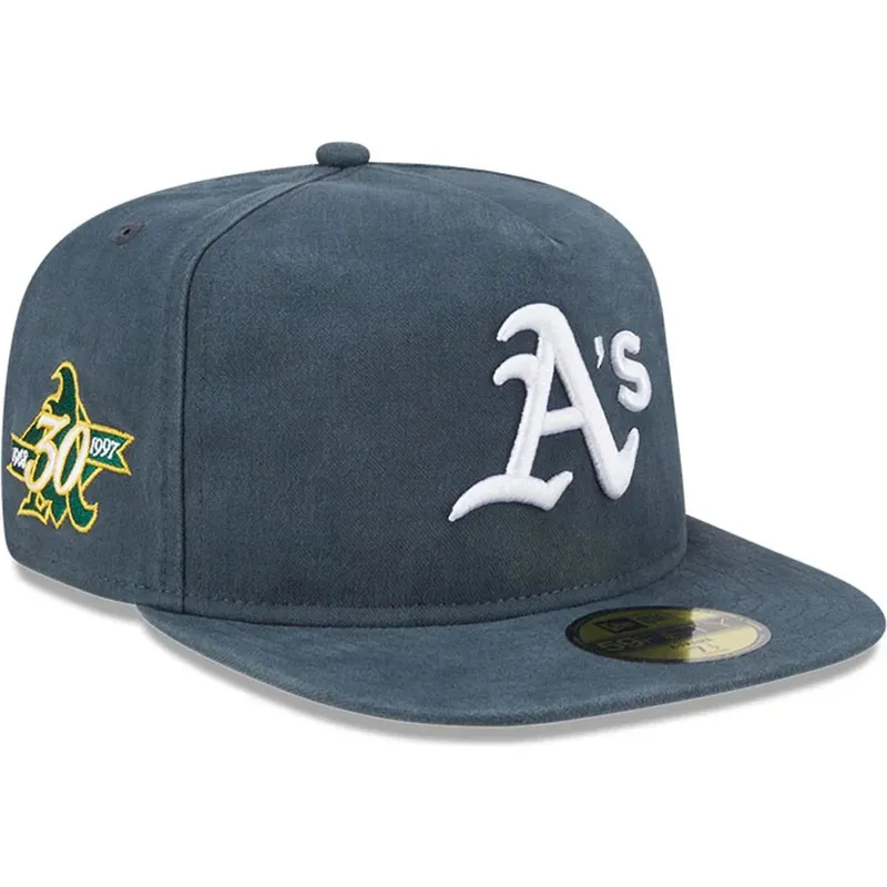 siltovka-rovna-zelena-upravena-59fifty-a-frame-championship-side-flag-oakland-athletics-mlb-new-era