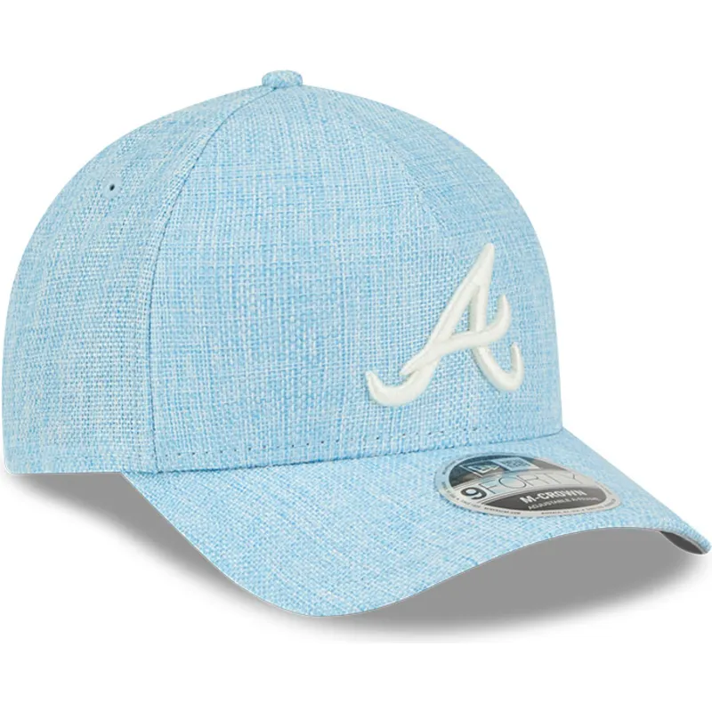 siltovka-zaoblena-modra-snapback-9forty-m-crown-a-frame-cotton-weave-atlanta-braves-mlb-new-era