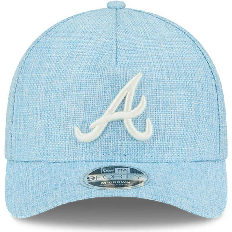 siltovka-zaoblena-modra-snapback-9forty-m-crown-a-frame-cotton-weave-atlanta-braves-mlb-new-era