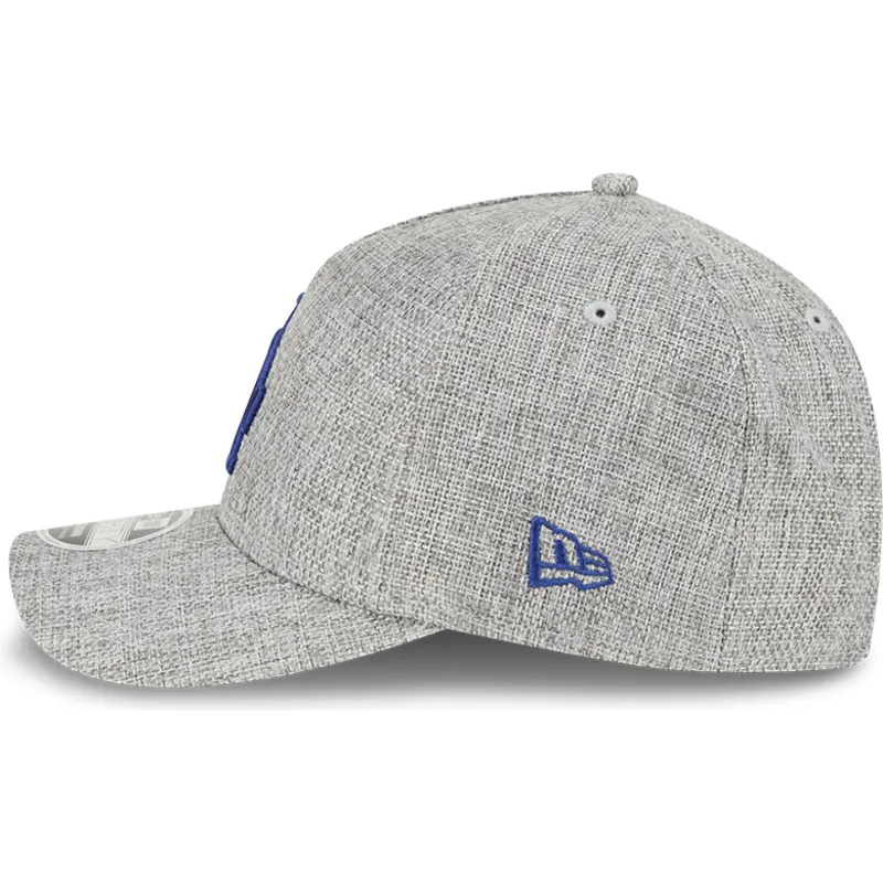 siltovka-zaoblena-siva-snapback-9forty-m-crown-a-frame-cotton-weave-los-angeles-dodgers-mlb-new-era
