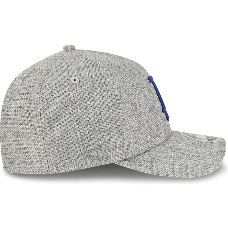siltovka-zaoblena-siva-snapback-9forty-m-crown-a-frame-cotton-weave-los-angeles-dodgers-mlb-new-era