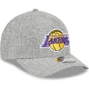 siltovka-zaoblena-siva-snapback-9forty-m-crown-a-frame-cotton-weave-los-angeles-lakers-nba-new-era