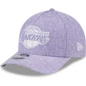siltovka-zaoblena-fialova-snapback-9forty-m-crown-a-frame-cotton-weave-los-angeles-lakers-nba-new-era