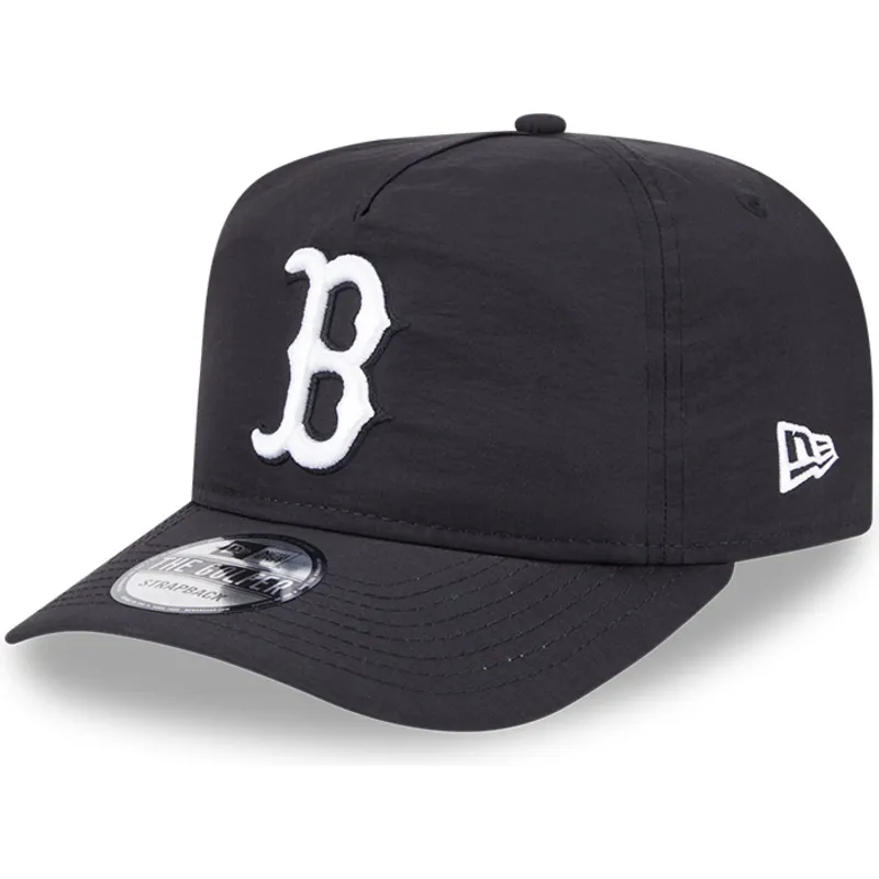siltovka-zaoblena-cierna-nastavitelny-golfer-everyday-nylon-boston-red-sox-mlb-new-era