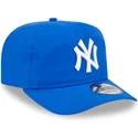 new-era-curved-brim-golfer-everyday-nylon-new-york-yankees-mlb-blue-adjustable-cap