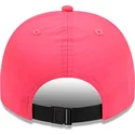 rosa-verstellbare-gebogene-kappe-golfer-everyday-nylon-von-new-york-yankees-mlb-von-new-era