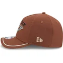 cap-zaoblena-brown-snapback-9forty-m-crown-a-frame-motorsport-nascar-new-era