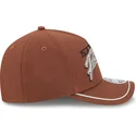 cap-zaoblena-brown-snapback-9forty-m-crown-a-frame-motorsport-nascar-new-era