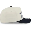 new-era-new-york-yankees-mlb-golfer-team-scribble-schwarz-weisse-snapback-cap-mit-gebogenem-schirm