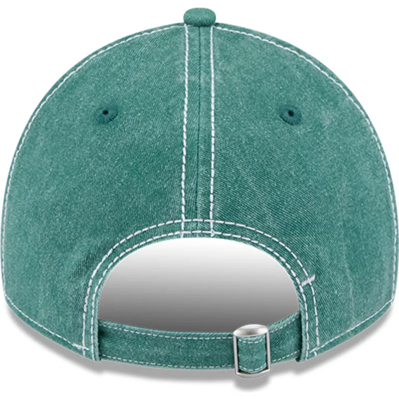 siltovka-zaoblena-zelena-nastavitelny-9twenty-washed-contrast-oakland-athletics-mlb-new-era