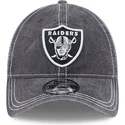 new-era-curved-brim-9twenty-washed-contrast-las-vegas-raiders-nfl-grey-adjustable-cap