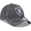 siltovka-zaoblena-siva-nastavitelny-9twenty-washed-contrast-las-vegas-raiders-nfl-new-era