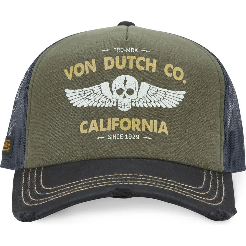 grune-blaue-und-schwarze-trucker-kappe-crew24-von-von-dutch