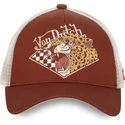siltovka-zaoblena-hneda-snapback-gue-von-dutch
