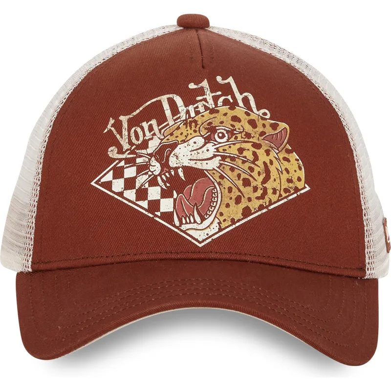 siltovka-zaoblena-hneda-snapback-gue-von-dutch