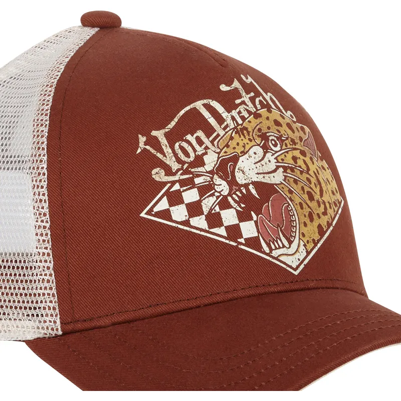 siltovka-zaoblena-hneda-snapback-gue-von-dutch