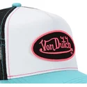 von-dutch-kidsum-pnk-weisse-schwarze-und-blaue-trucker-kappe-fur-jungen