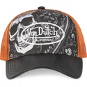 siltovka-zaoblena-cierna-snapback-subl01-von-dutch