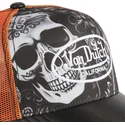 siltovka-zaoblena-cierna-snapback-subl01-von-dutch