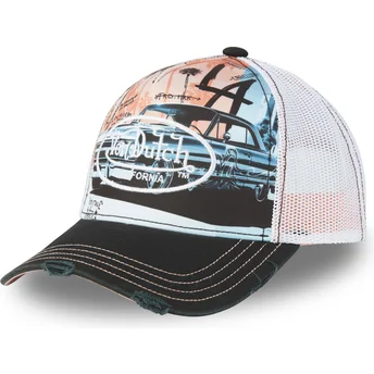 Cap zaoblená multicolor snapback Von Dutch