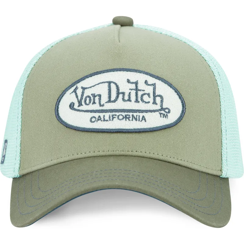 siltovka-zaoblena-zelena-snapback-terry03-von-dutch