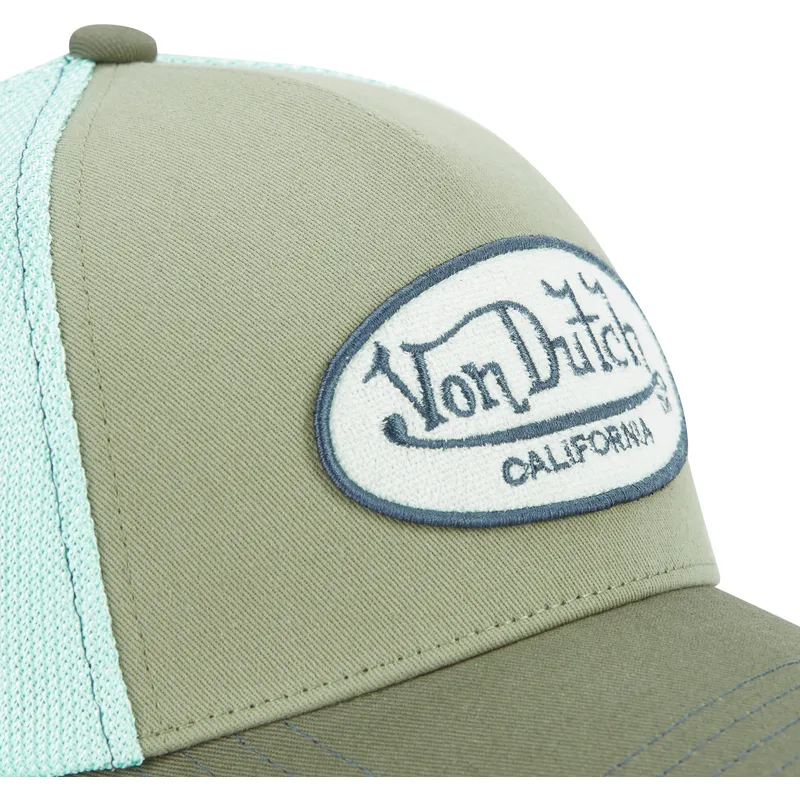 siltovka-zaoblena-zelena-snapback-terry03-von-dutch