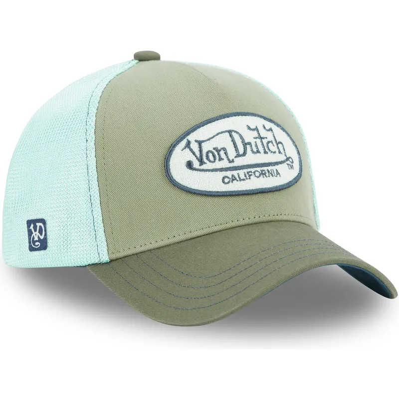 siltovka-zaoblena-zelena-snapback-terry03-von-dutch