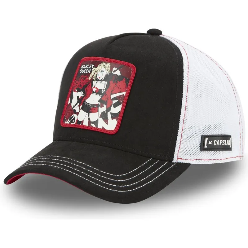 siltovka-zaoblena-cierna-snapback-dc8-que-harley-quinn-dc-comics-capslab