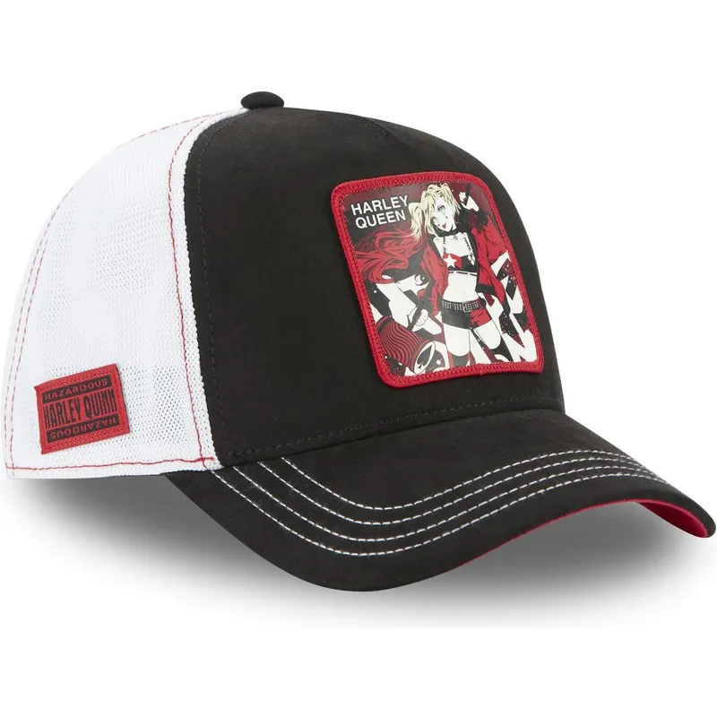 siltovka-zaoblena-cierna-snapback-dc8-que-harley-quinn-dc-comics-capslab