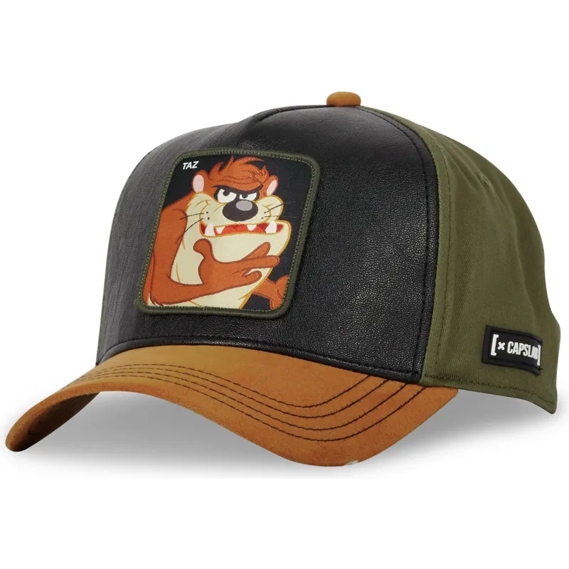 siltovka-zaoblena-viacfarebna-snapback-tasmansky-diabol-looney-tunes-capslab