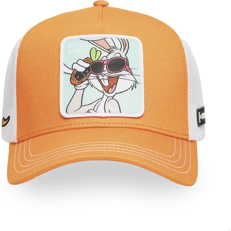 siltovka-zaoblena-oranzova-snapback-loo11-bug2-bugs-bunny-looney-tunes-capslab